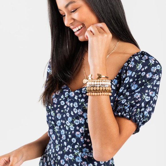 ROW A Floral Print Maxi Dress - Picture 4 of 9